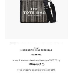 The Monogram Mini Tote Bag 