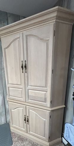 Tall Curio/Component Cabinet