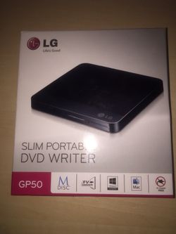 LG SLIM PORTABLE DVD WRITE