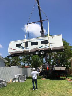 Rv sheds ,,,relocated,, movemo casita de patio
