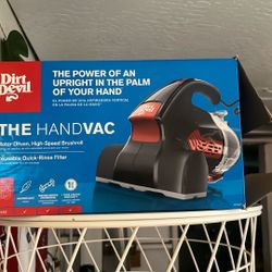 Dirt Devil hand vac