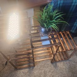 Plant Stand With Grow Lights
