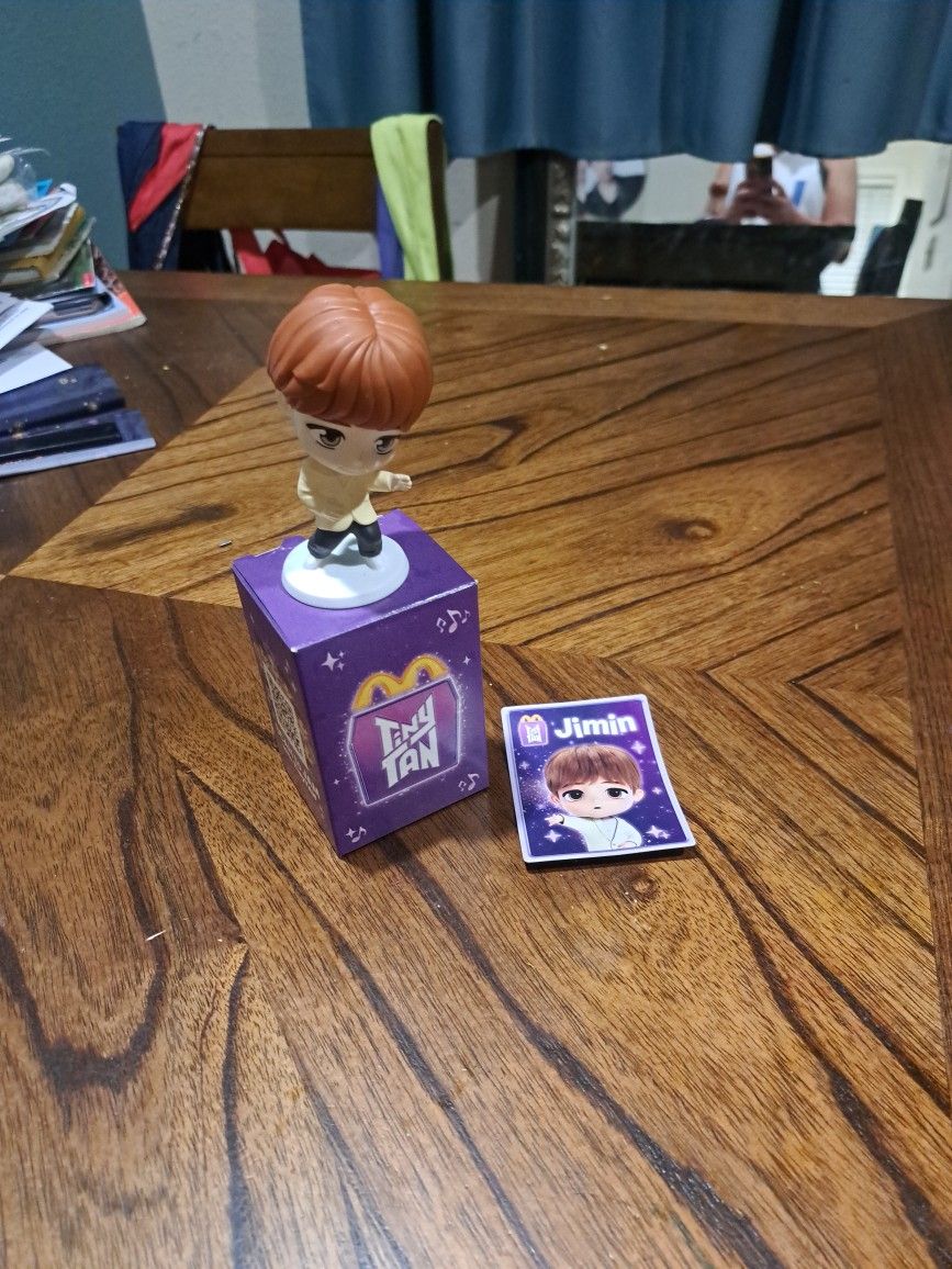 Tiny Tan BTS Mc Donalds Jimin