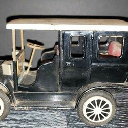 Vintage Tin Toy Japan Coach Car