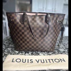 Authentic Louis Vuitton Neverfull MM Bag