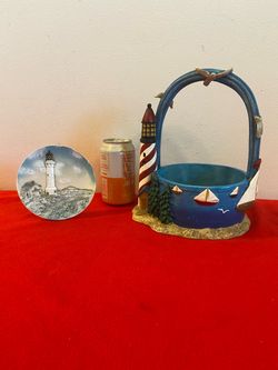 *$13 for BOTH* Lighthouse Decor 🔻Details Below🔻 | Nautical | Ocean | Sailboats | Coastal