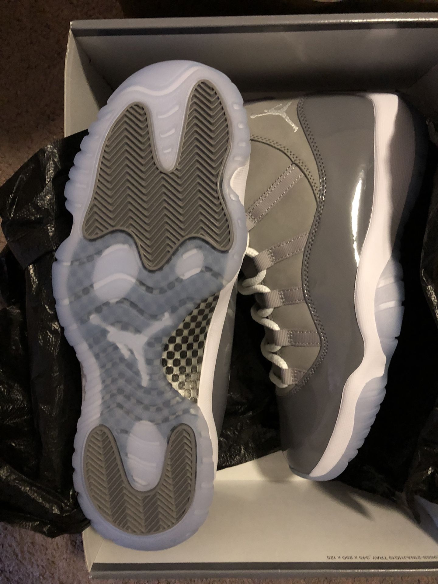 JORDAN 11 COOL GREYS