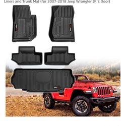 Jeep Wrangler Floor Mats 