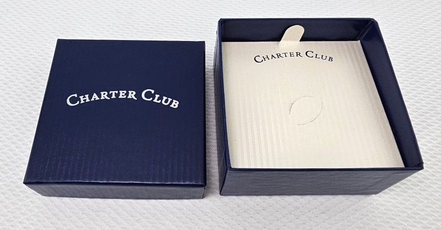 Vintage Bon Marche Jewelry Box & Receipt