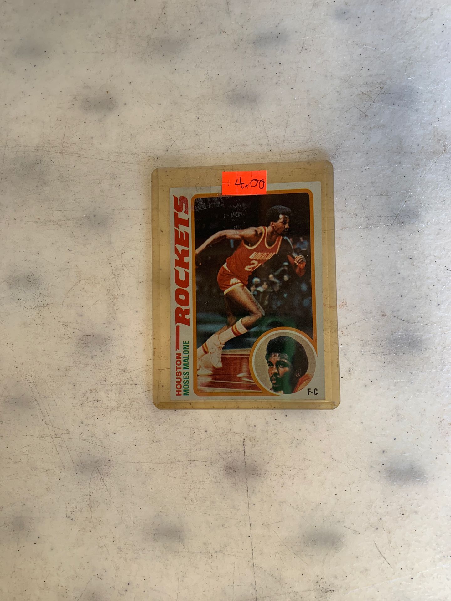 Moses Malone Topps1978-79 Card