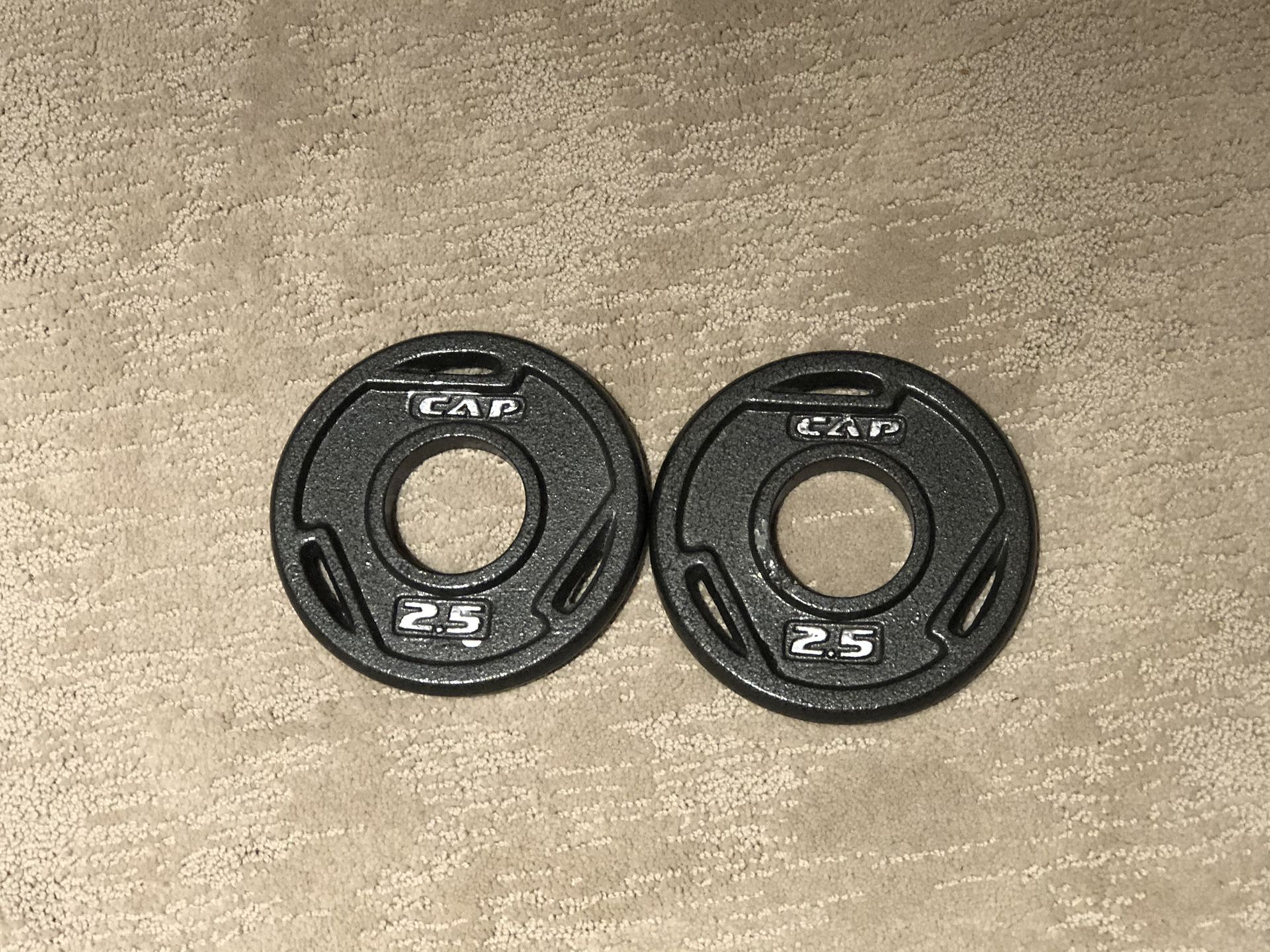 2.5-lb Olympic Weight Plates