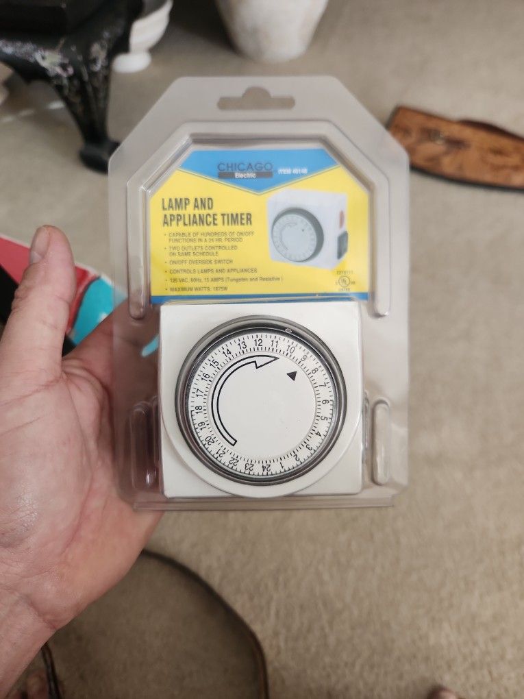 Lamp And Appliance Timer