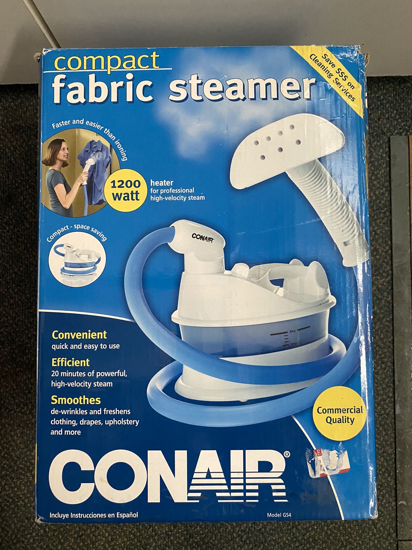 Conair fabric steamer