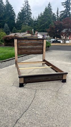 Queen bed frame