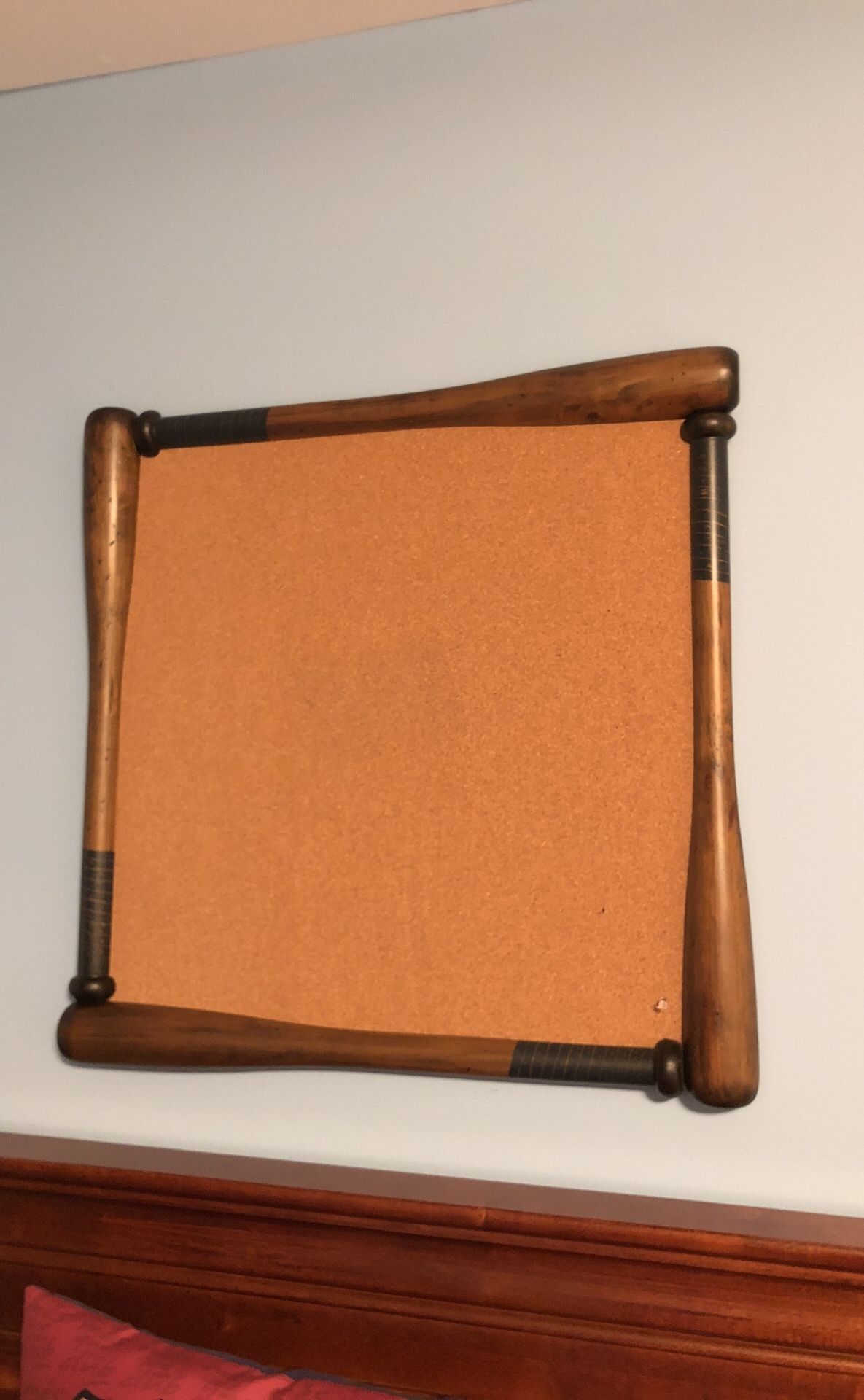Baseball cork board from Pottery Barn Kids