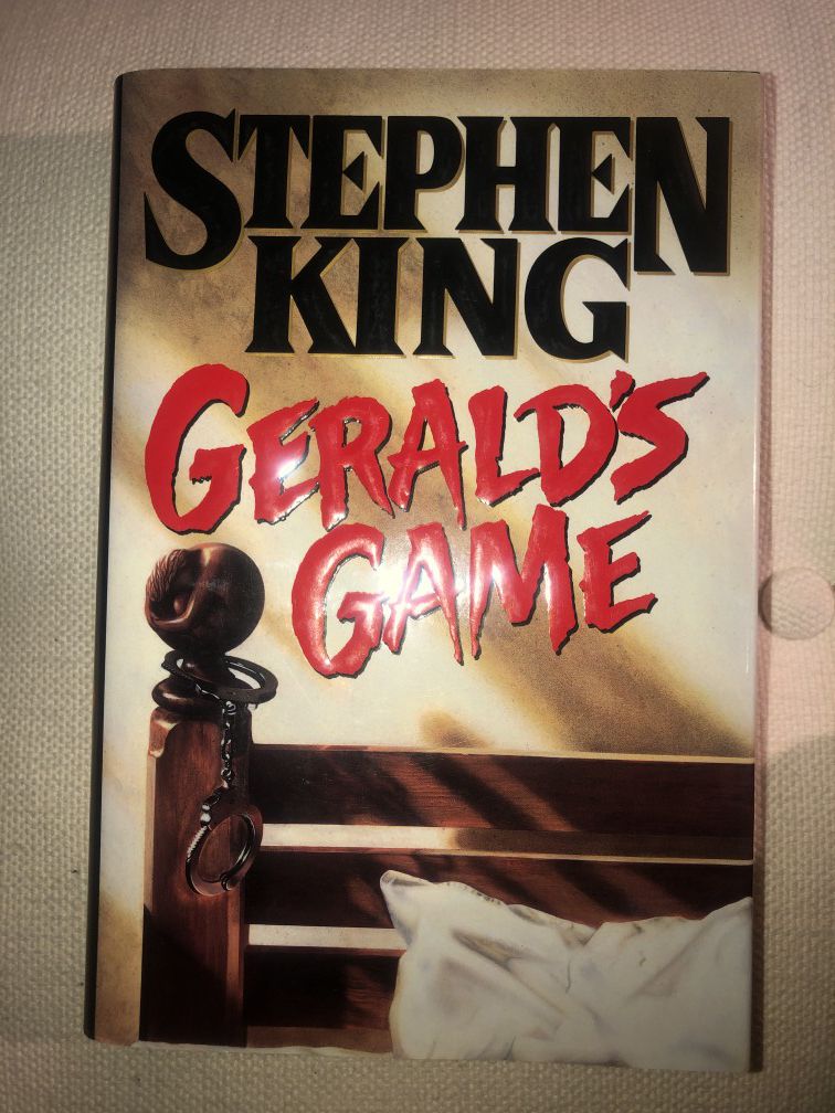 Stephen King ~ "Gerald's Game" ~ Hardcover Book ~ First Edition