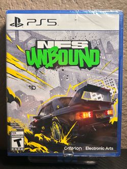 Hey, it’s never been used I’m asking$25for Need For Speed: Unbound, the Playstation 5 it’s brand new