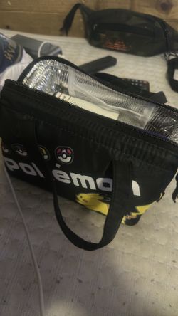 Pokemon cooler and poke cards