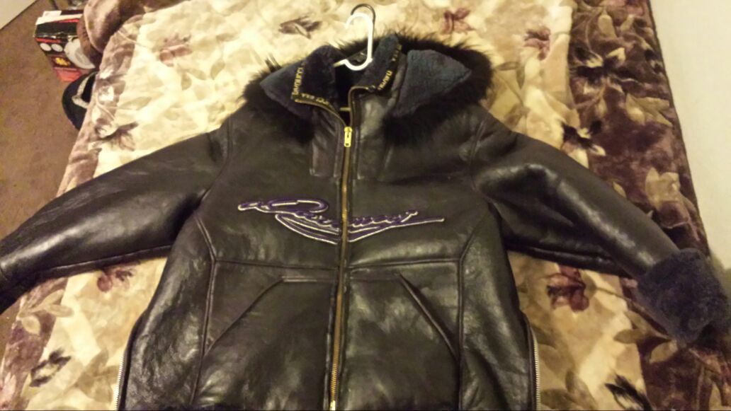 Davoucci shearling hotsell coat