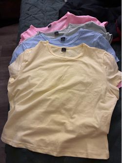4 pcs tee shirts