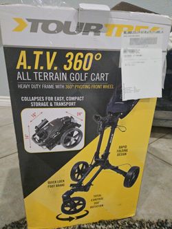 Golf push cart