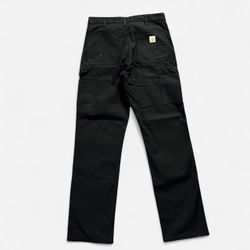 Black Relaxed Fit Carhartt Double knees 