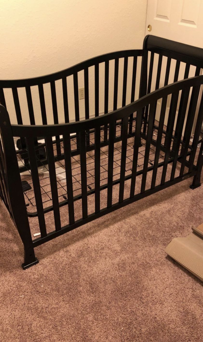 Baby Crib and Changing Table