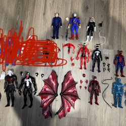 Marvel legends lot (Daredevil,Retro Spidey Etc)