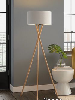 Beside Retro Decorative Tall Twisted lamp
