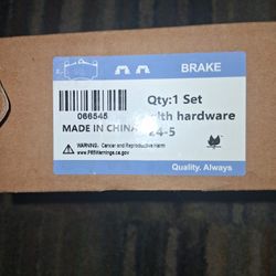One Complete Set Of Brakes New In The Box 