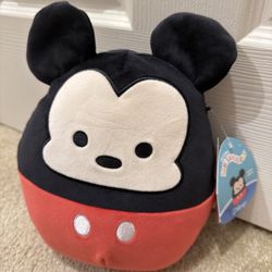 Squishmallows Official 8 inch Disney Mickey Mouse