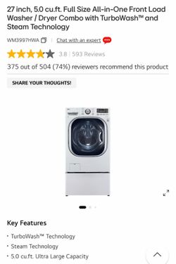 Washer Dryer Combo