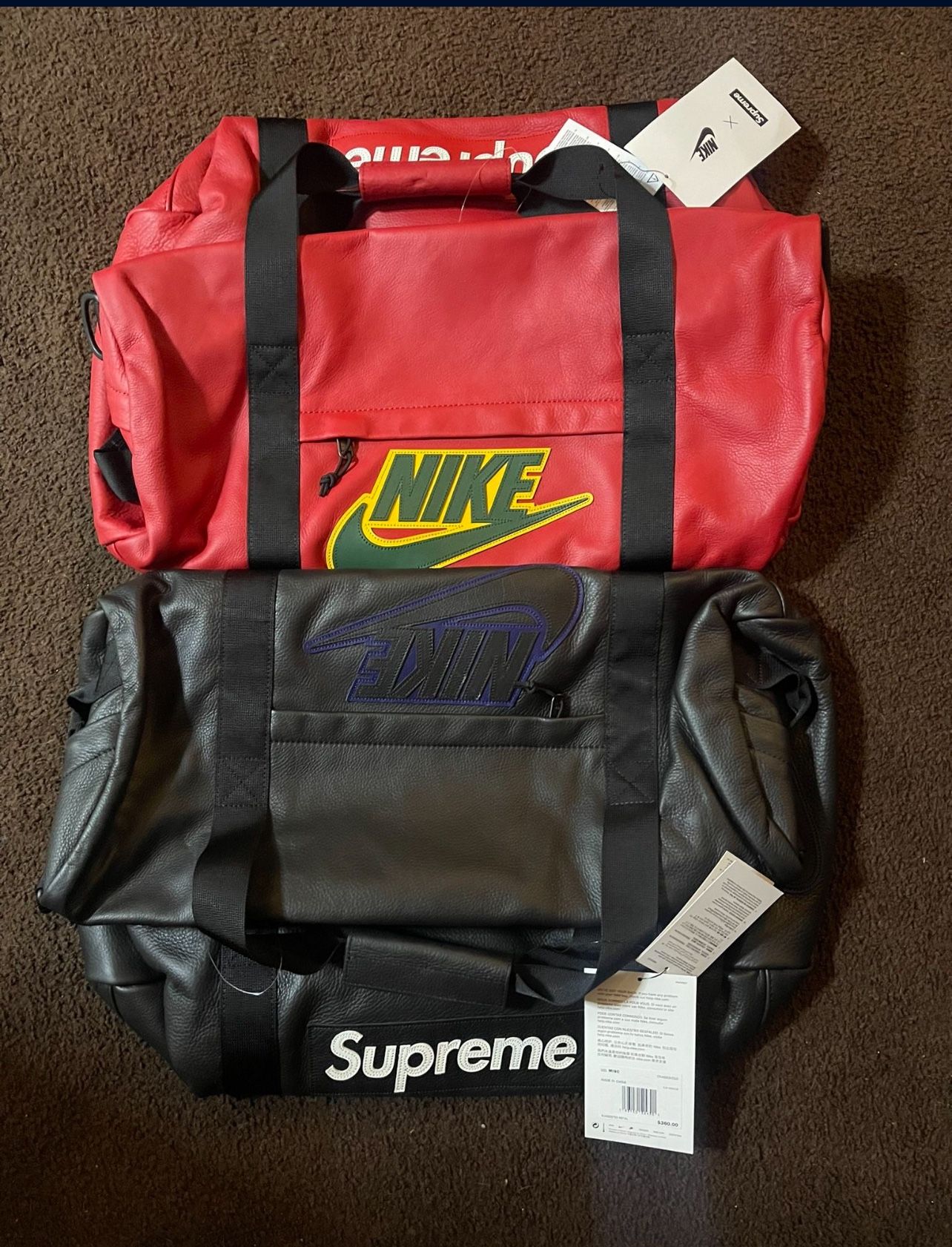 Supreme X Nike Bag