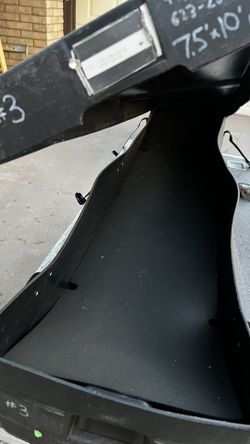 Da-Lite poly case with wheels - Black plastic