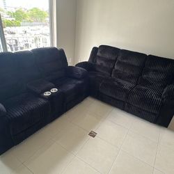 Recliner Sofa And Loveseat For Sale. New. Ask For Price 