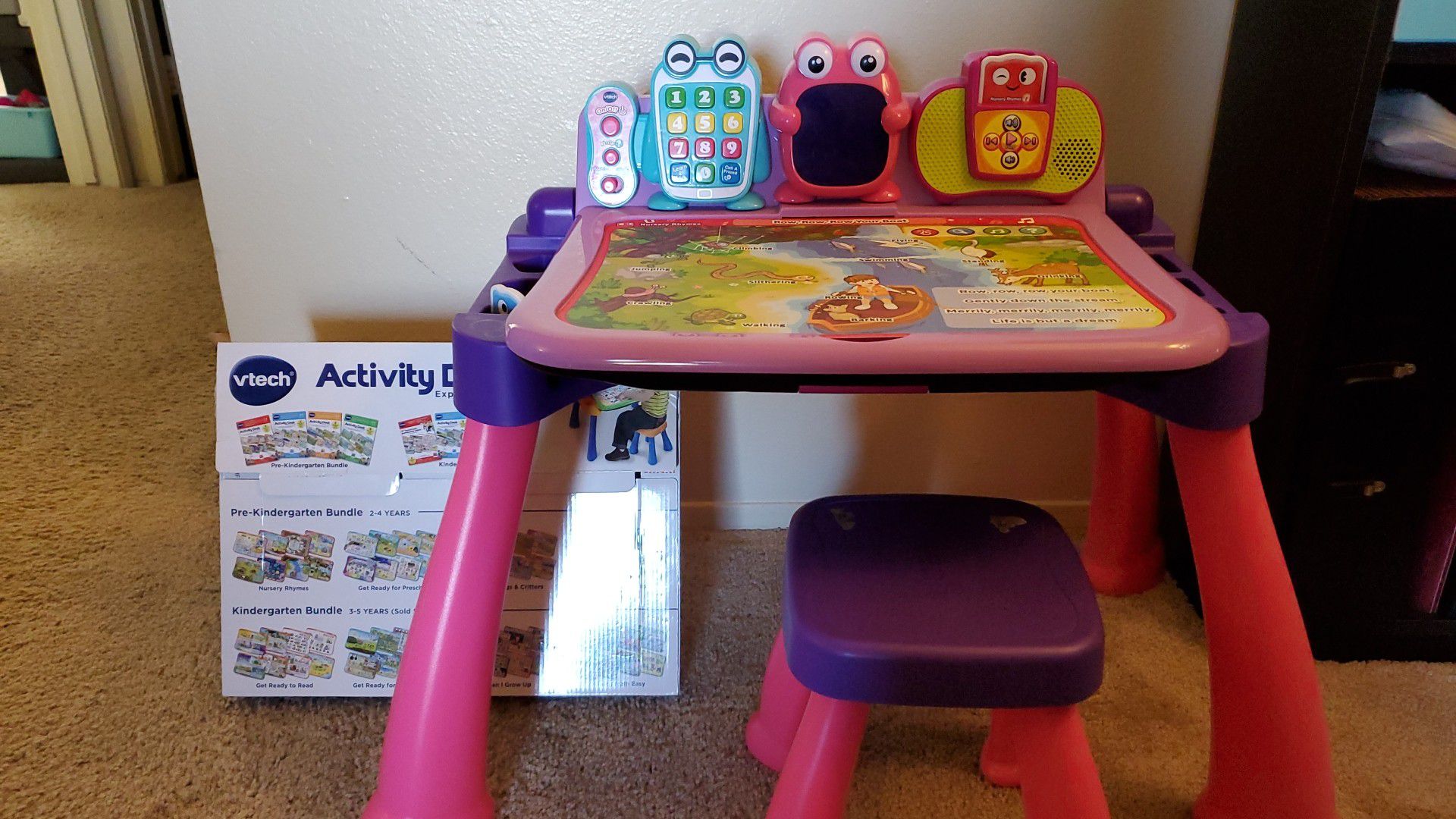 Vtech learn desk and extension pack