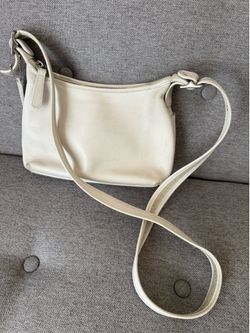 Vintage Coach Legacy 9136 White Leather Shoulder Crossbody Bag Costa Rica