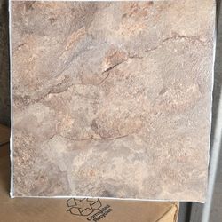 Earthwerks Sand Stone look 8-mil ※12-in Wx12-inL Peeland Stick Vinyl Tile Flooring(36-sfftCarton)