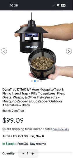 DynaTrap DT160 1/4 Acre Insect Trap