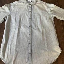 Calvin Klein Denim Shirt NEW L