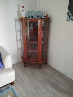 Antique Display Cabinet 
