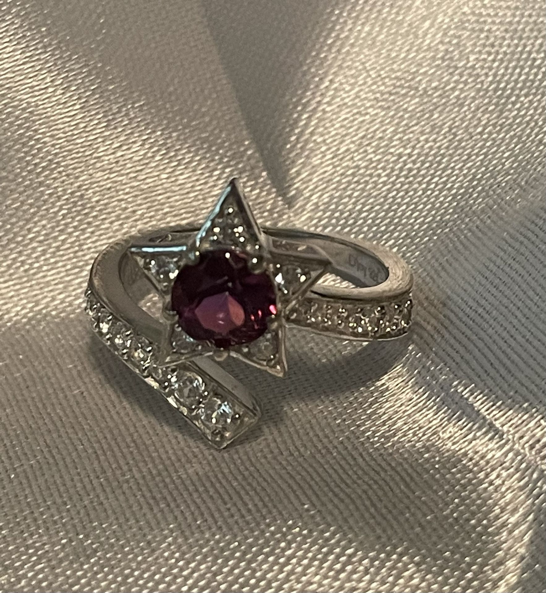 Mystic Topaz Shooting Star Ring