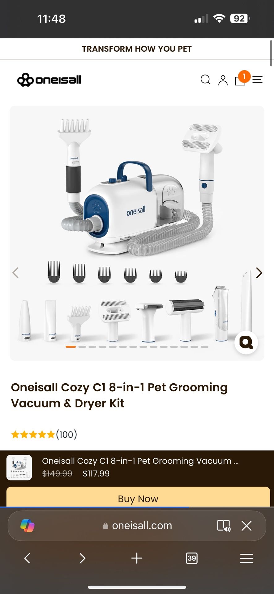 One Is All Dog Groomer