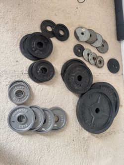 Olympic and Mixed Old School Weights