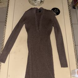 Sweater dress