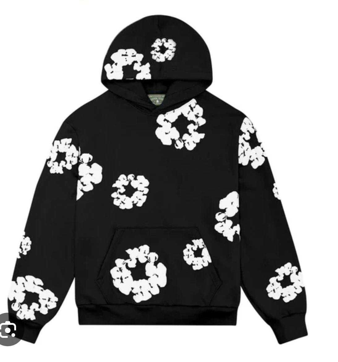 Denim Tears Hoodie Black And White