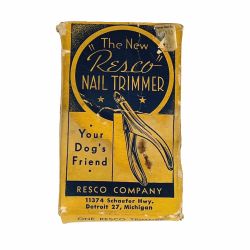 Vintage Resco Dog Nail Trimmer Metal with Original Box USA