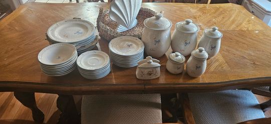 Duck kitchen plates and various items