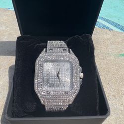 Diamond Watch Moissanite