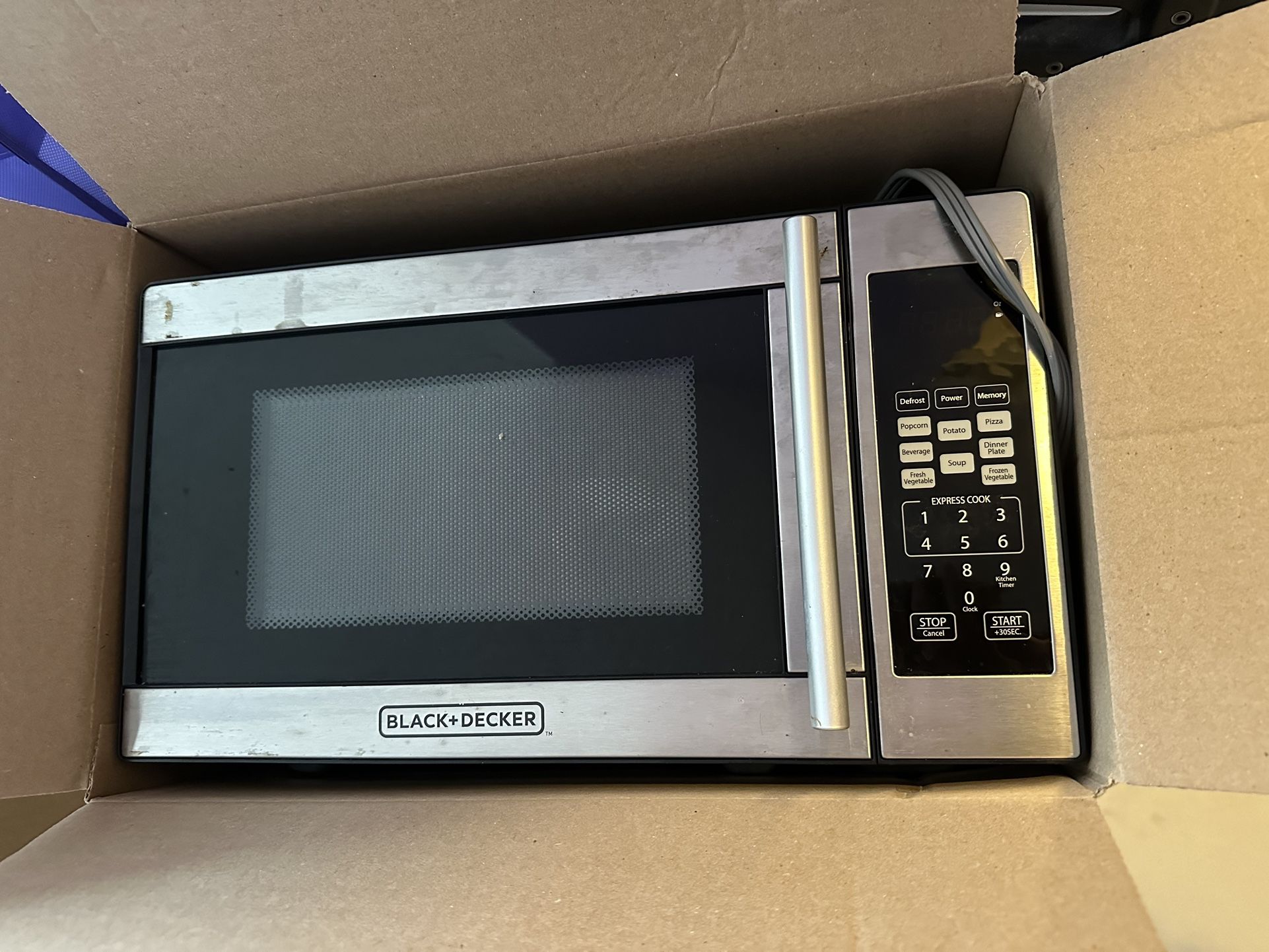 Black Decker Microwave